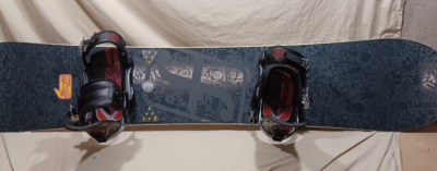 Snowboard, binding and boots set